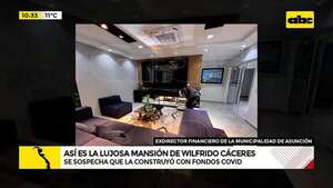 La lujosa mansión de Wilfrido Cáceres, el exdirector de “Nenecho”  - ABC Noticias - ABC Color
