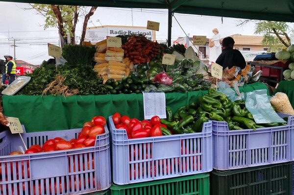 Ofrecen productos frescos del campo en feria de la agricultura familiar en adhesión al aniversario de Concepción - .::Agencia IP::.