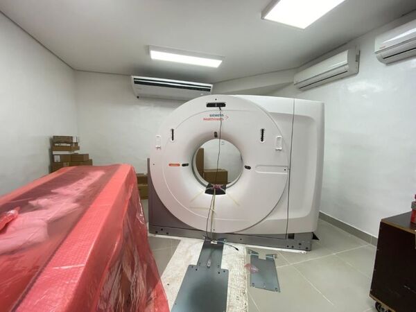 Hospital Regional de Caacupé cuenta con nuevo tomógrafo de última generación - .::Agencia IP::.