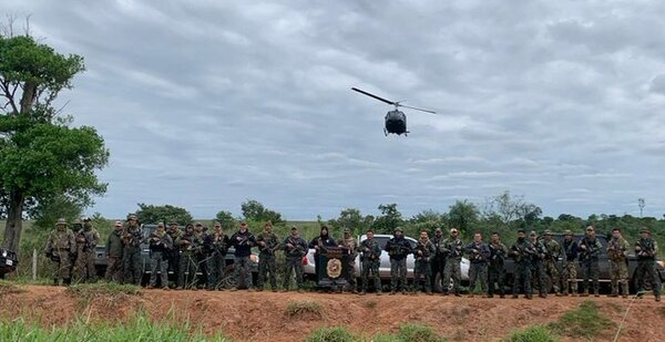 SENAD y la FTC anularon 189.000 kilos de marihuana en la Reserva Natural del Bosque Mbaracayú