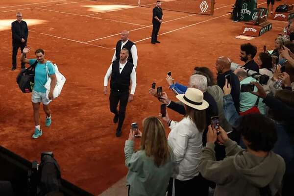 Rafael Nadal: “Si es mi última vez en Roland Garros, voy en paz” - Tenis - ABC Color