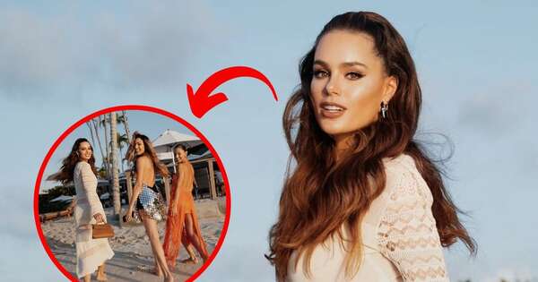 La Nación / Stephi Stegman publicó antigua producción de fotos en Miami ¿para despistar?