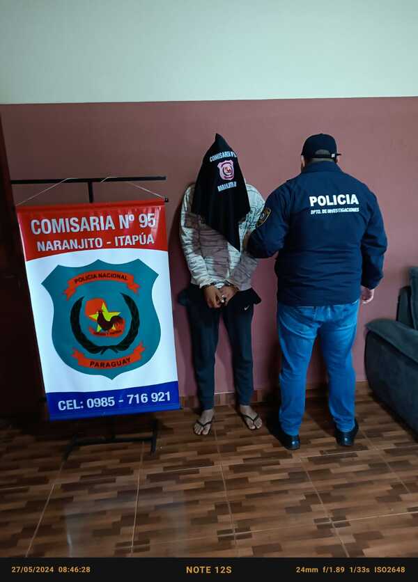 Cae presunto empleado infiel tras hurto en una gomería