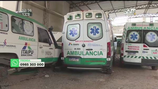 Recorremos el ''cementerio'' de ambulancias - SNT