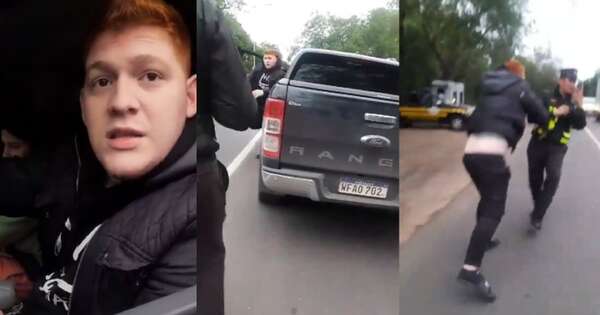 Diario HOY | Tras infracción, conductor se niega a control y agrede a agente de la Caminera