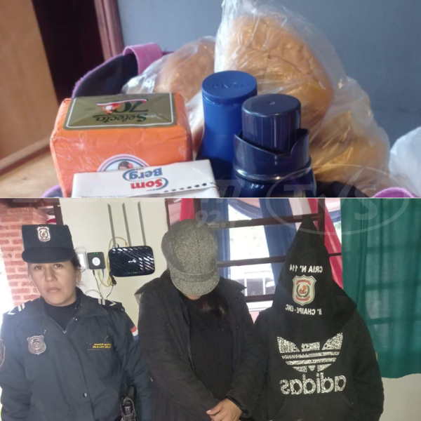 APREHENDEN A DOS PERSONAS POR UN SUPUESTO HECHO DE HURTO EN UN LOCAL COMERCIAL - TVS