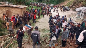 Deslizamiento de tierra en Papúa Nueva Guinea sepulta a 2.000 personas
