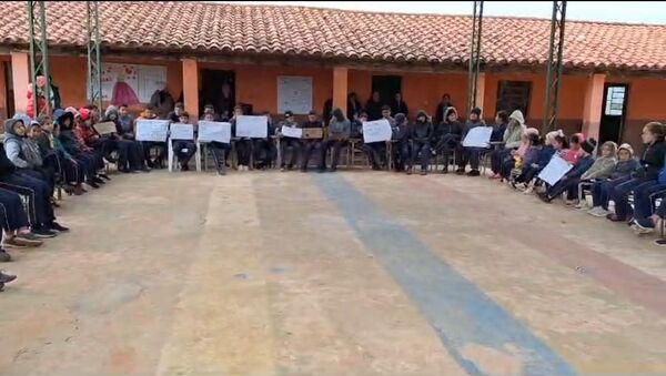 Comunidades educativas del distrito de Belén se movilizan por falta de respuesta a sus demandas