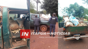 APREHENDEN A UN HOMBRE QUE ESTABA HURTADO MAÍZ EN CARLOS A. LÓPEZ - Itapúa Noticias
