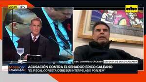 Defensa de Erico sobre acusación fiscal: ‘’No existe ningún elemento de asociación ilícita’' - Mesa de Periodistas - ABC Color