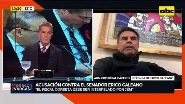Defensa de Erico sobre acusación fiscal: ‘’No existe ningún elemento de asociación ilícita’' - Mesa de Periodistas - ABC Color