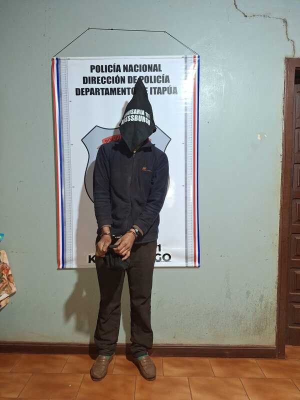 DETUVIERON A SUJETO CON ORDEN DE CAPTURA EN CARLOS A. LÓPEZ - Itapúa Noticias
