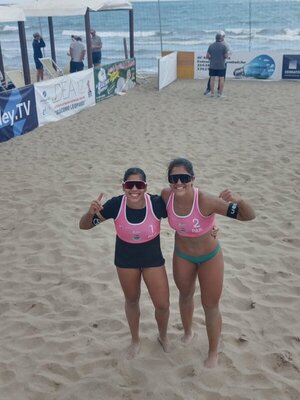 Dupla paraguaya de vóley de playa gana fecha del tour en Italia - .::Agencia IP::.