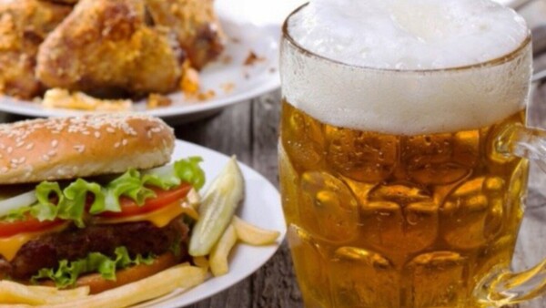 Impacto de las grasas y el alcohol