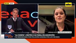 ‘‘La Chispa’': ministra de Cultura sobre la denuncia por polución sonora  - Mesa de Periodistas - ABC Color