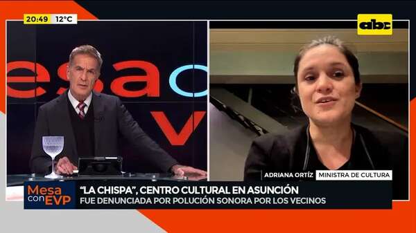 ‘‘La Chispa’': ministra de Cultura sobre la denuncia por polución sonora - Mesa de Periodistas - ABC Color