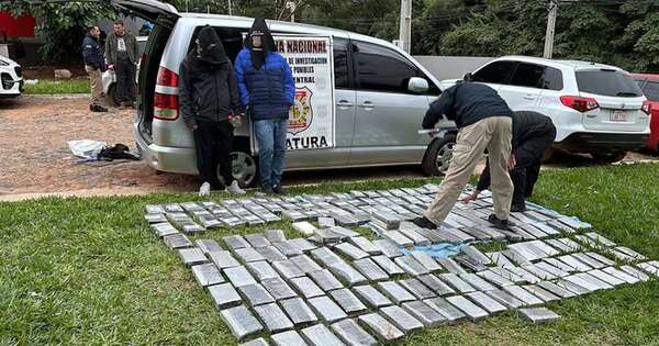 La Nación / Comisan unos 200 kg de cocaína en San Lorenzo