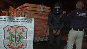 Policía Nacional incauta 229 kilos de marihuana en Pilar