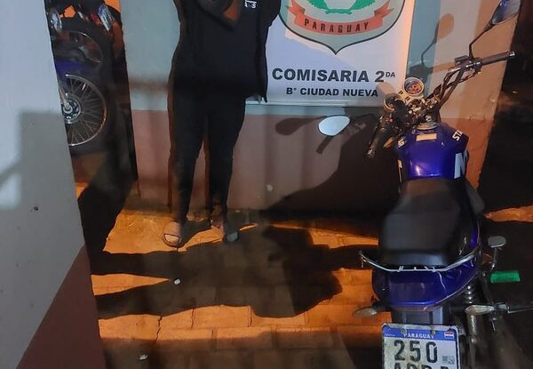 Encuentran a malviviente que robó motocicleta