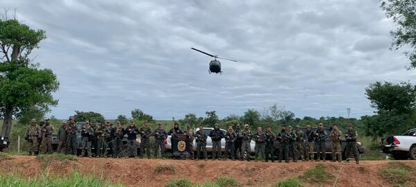 Casi 200.000 kilos de marihuana fueron eliminados de la Reserva Natural del Bosque Mbaracayú - .::Agencia IP::.