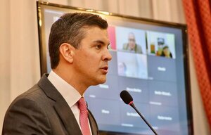 Santiago Peña presentó su informe de gestión ante la ANR - Unicanal