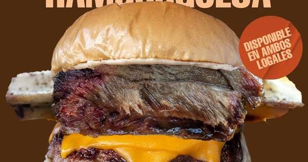 La Nación / Fogata festeja el día de la hamburguesa con su variedad estrella “El Cavernícola”