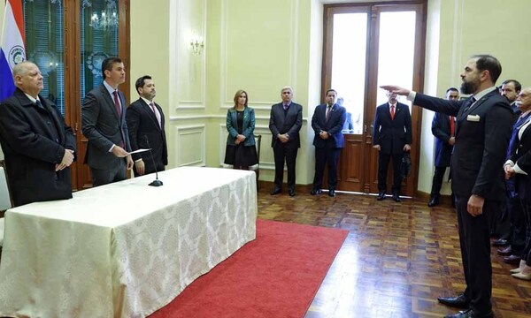 Rodrigo Nicora jura como nuevo ministro de Justicia – Prensa 5