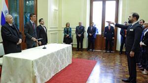 Rodrigo Nicora jura como ministro de Justicia y anuncia contratación de 890 guardiacárceles