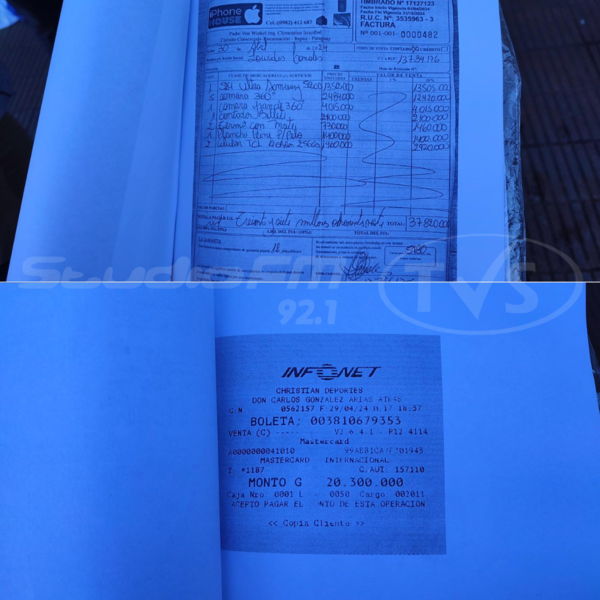 REALIZAN DENUNCIA POR UN SUPUESTO HECHO DE ESTAFA DE PARTE DE UN LOCAL DENOMINADO “IPHONE HOUSE” - TVS