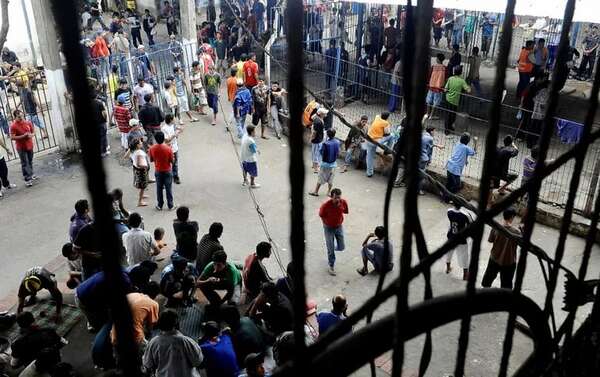 Sistema penitenciario nacional cuenta con cerca de 7.000 presos más de su capacidad - Nacionales - ABC Color