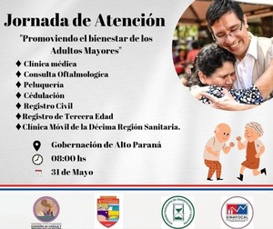 Jornada integral para adultos mayores en Alto Paraná - ADN Digital