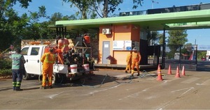 Trabajos de mejoras en el parque Ñu Guasú