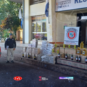 CONFISCACIÓN EN ACCIÓN: VEHÍCULO CON PRESUNTO CONTRABANDO FUE RETENIDO EN LA RUTA PY06 - TVS