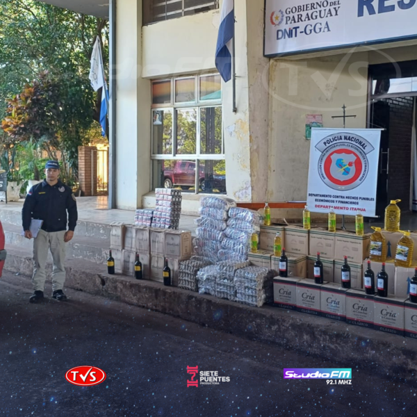 CONFISCACIÓN EN ACCIÓN: VEHÍCULO CON PRESUNTO CONTRABANDO FUE RETENIDO EN LA RUTA PY06 - TVS