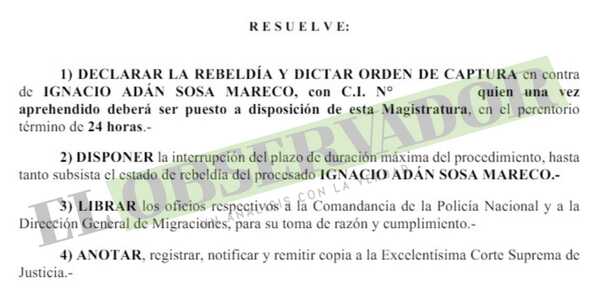 Emiten orden de captura para imputado por tráfico de marihuana a Chile
