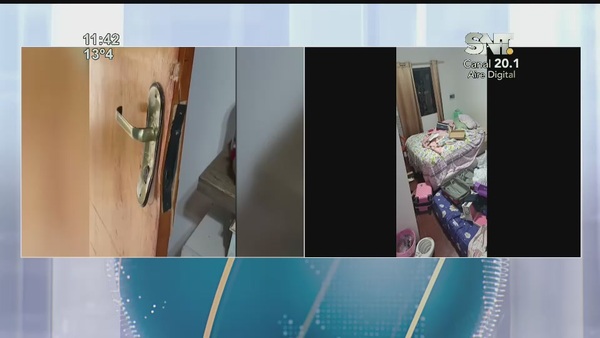 CDE: Tiraron la puerta a patadas para asaltar - SNT