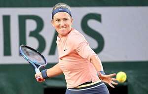 Podoroska se va de Roland Garros con solo un juego ganado ante Azarenka - Polideportivo - ABC Color