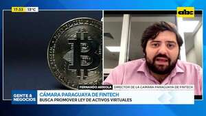 Video: Cámara Paraguaya de Fintech busca promover ley de activos virtuales - Gente & Negocios - ABC Color