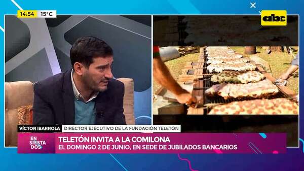 Video: Teletón invita a La Comilona el domingo 2 de junio - Ensiestados - ABC Color