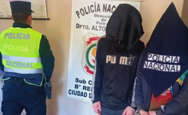 Detienen a dos ladrones al ser reconocidos por su víctima