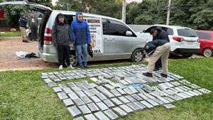 Vehículo incautado con cocaína habría estado un día antes en la Comisaría de San Lorenzo - Policiales - ABC Color