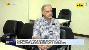 Audiencia de Roa y Koube sigue mañana: defensores pidieron la nulidad de la acusación fiscal - ABC Noticias - ABC Color