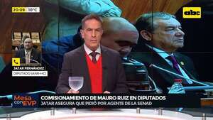 Video: Jatar Fernández responde sobre el pedido de comisionamiento de Mauro Ruíz Díaz en Diputados - Mesa de Periodistas - ABC Color