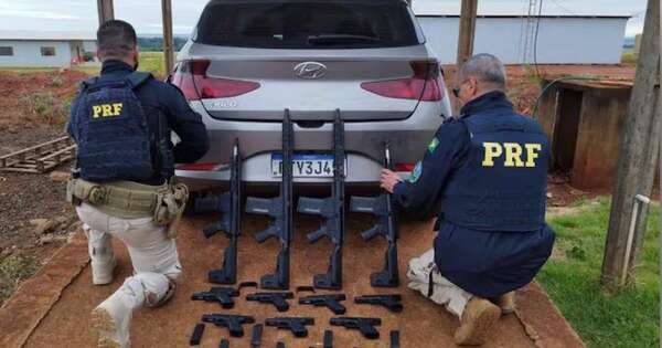 La Nación / Comisan armas de guerra en la frontera con Brasil
