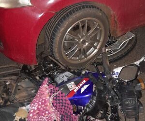 Violento accidente en Hernandarias