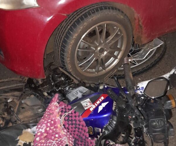 Violento accidente en Hernandarias