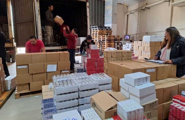 Proveen insumos y medicamentos a regiones sanitarias de Cordillera y Amambay por más de 1.500 millones de guaraníes - .::Agencia IP::.