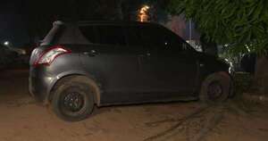 La Nación / Grupo Lince recupera auto robado a chofer de plataforma