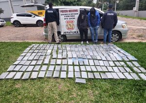Detenidos con cocaína en San Lorenzo son imputados