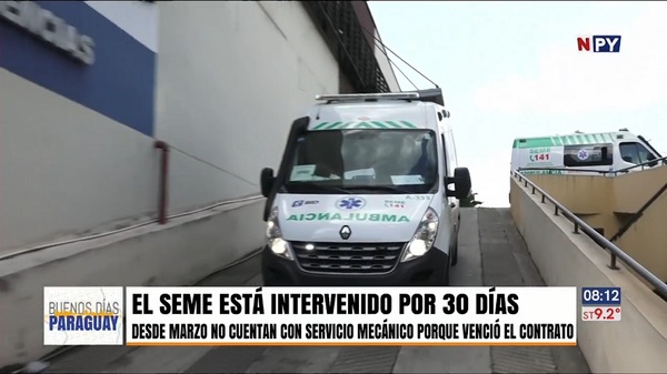 SEME sólo tiene 12 ambulancias para Asunción y área central - Noticias Paraguay